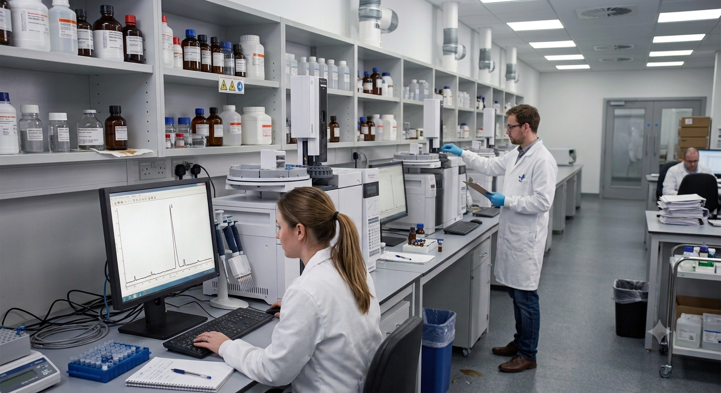 Fatty Acid Labs laboratory team at work
