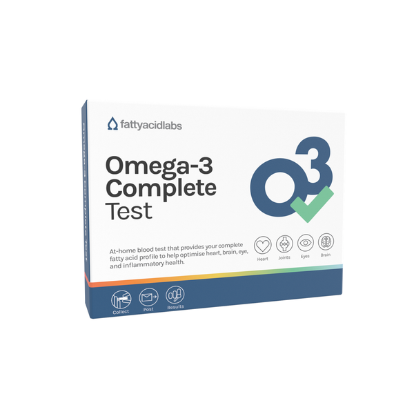 Omega-3 Complete fatty acid profile test kit by Fatty Acid Labs