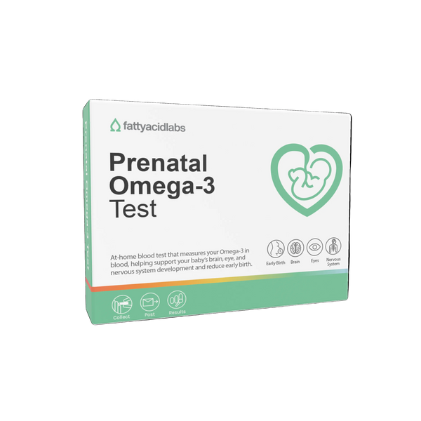 Prenatal Omega-3 DHA test kit by Fatty Acid Labs